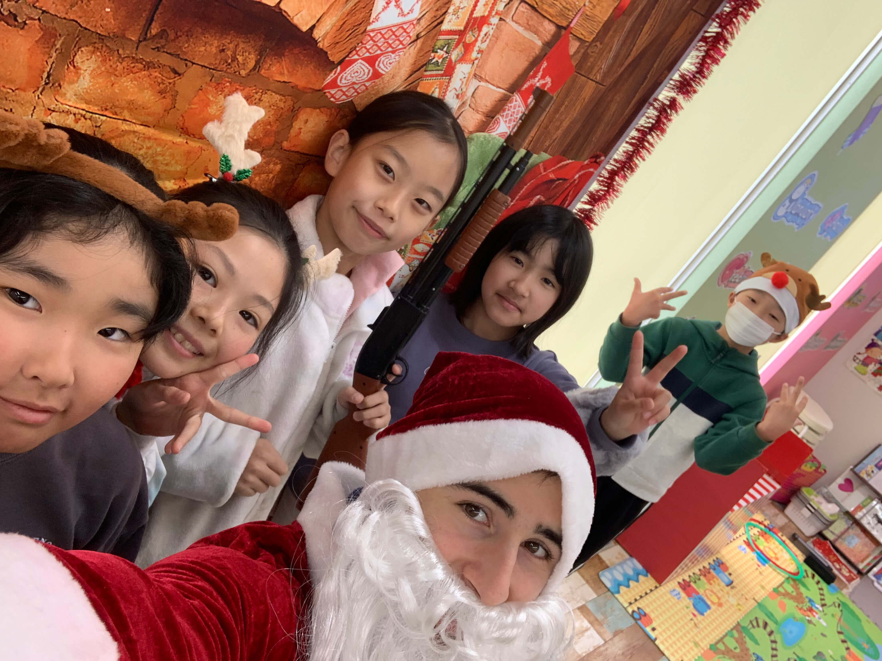 クリスマスパーティーの様子