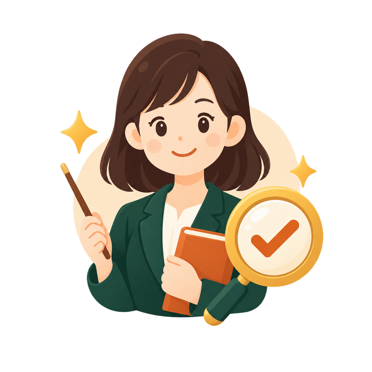 講師の質に関するイラスト