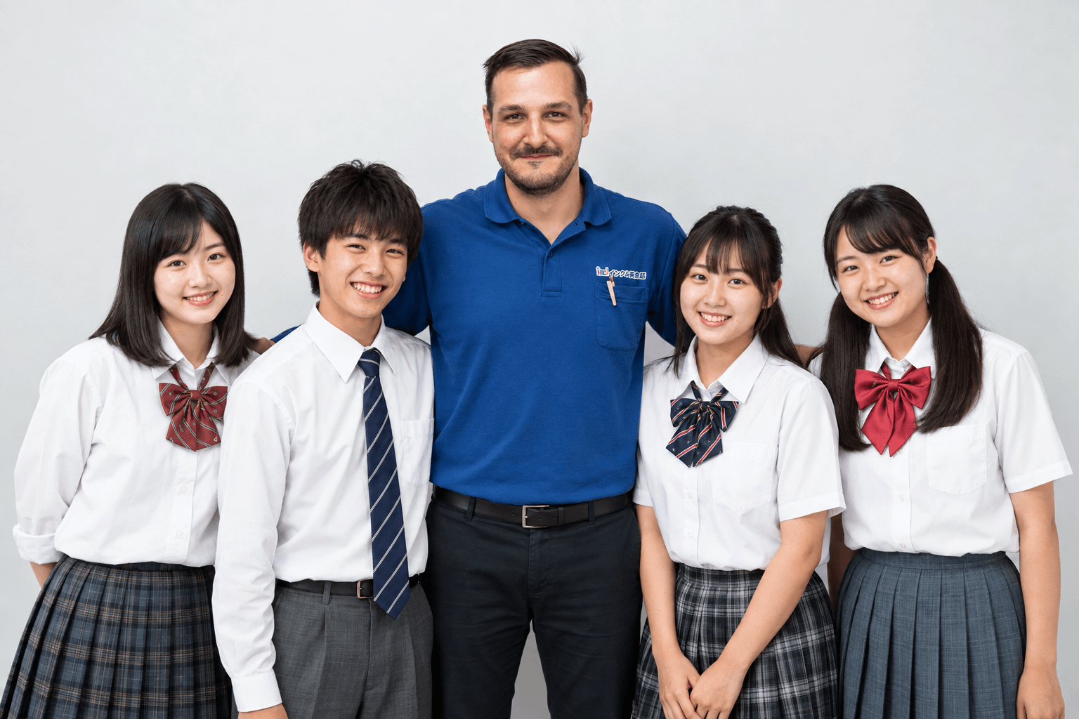 INCL teacher and junior high school students